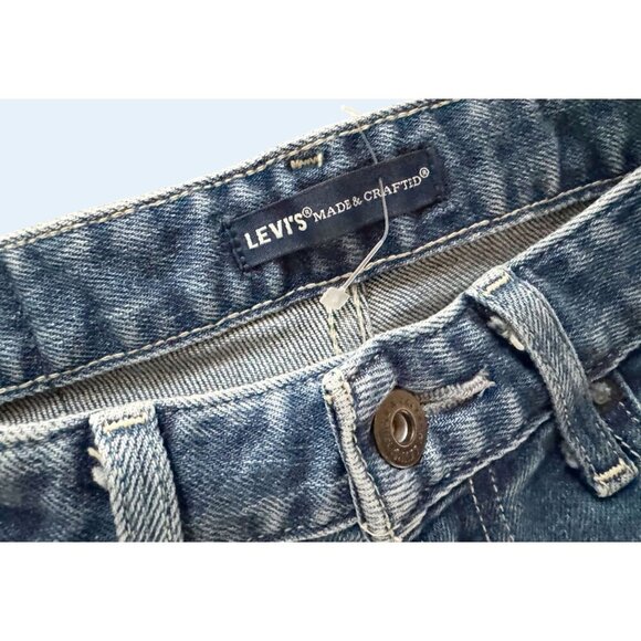LEVI'S Made & Crafted 721 High Rise Skinny Premium Denim Jeans Sz 25 - Picture 4 of 8